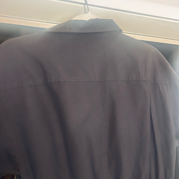 Brochu Walker Charcoal Button-Down Midi Dress - Picture 4 of 16